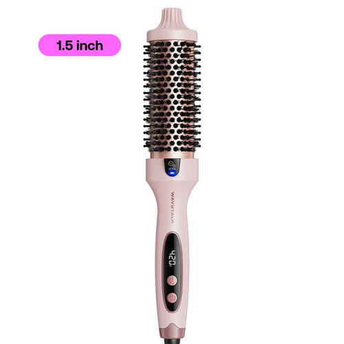 Wavytalk Blowout Boost Ionic Thermal Brush 1 1/2 Inch with LED Display, 300℉-420℉ for Different Hair Types, 120-240V Universal Voltage