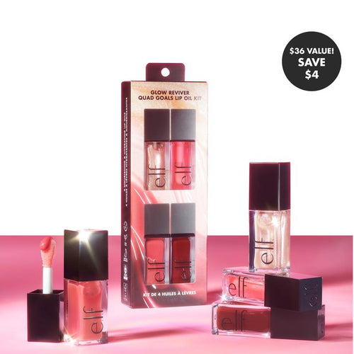 Glow Reviver Quad Goals Lip Oil Kit