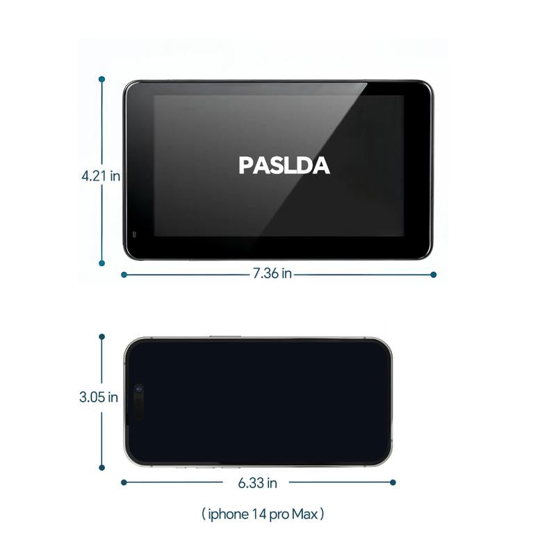 【Paslda】Christmas Gift ：2025 Upgraded Wireless Carplay Screen for Andriod & Iphone : the Ultimate Portable Car Play Adapter for Seamless In-Car Entertainment Tiktokshopblackfriday